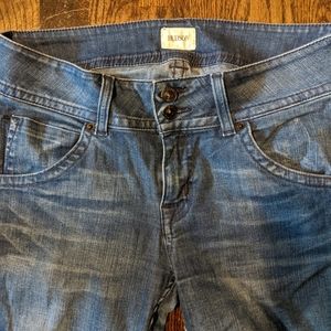 Hudson Jeans - flared leg and flap pocket